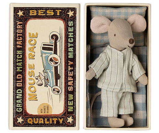 Grand frère souris en boîte d'allumettes 13cm  