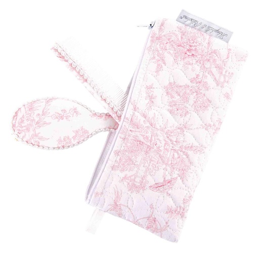 Borstel en kam sweet pink (print) 
