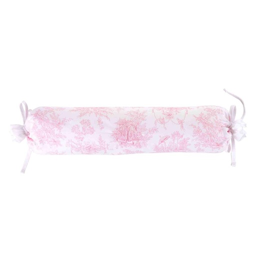 Coussin à rouleaux sweet pink (print) 