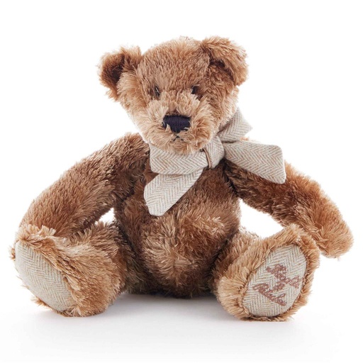 Musical bear Léopold (20cm) beige