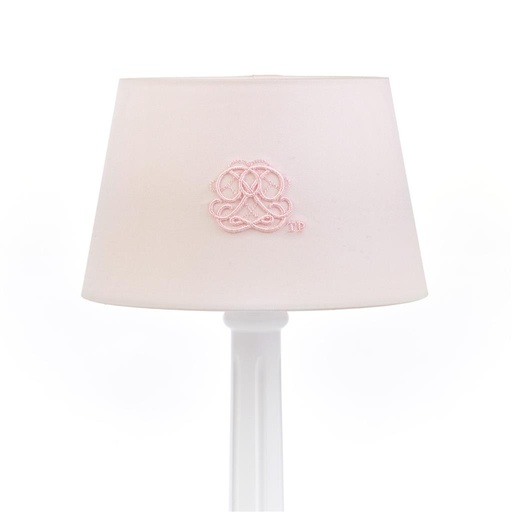 Lampshade small cotton pink 