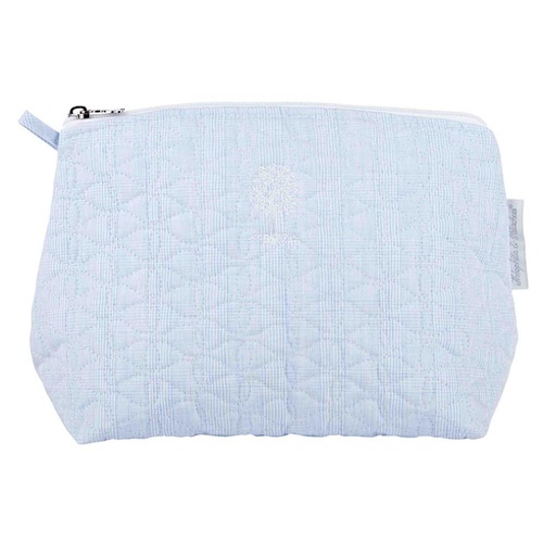 Trousse de toilette bleu doux