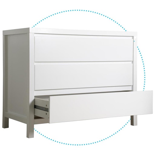 Commode Corsica white